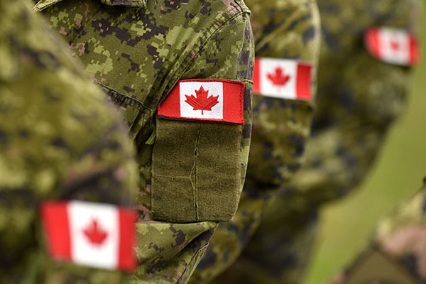 Supporting Canadian soldiers