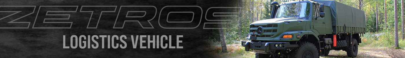 Banner: Zetros Logistics Vehicles