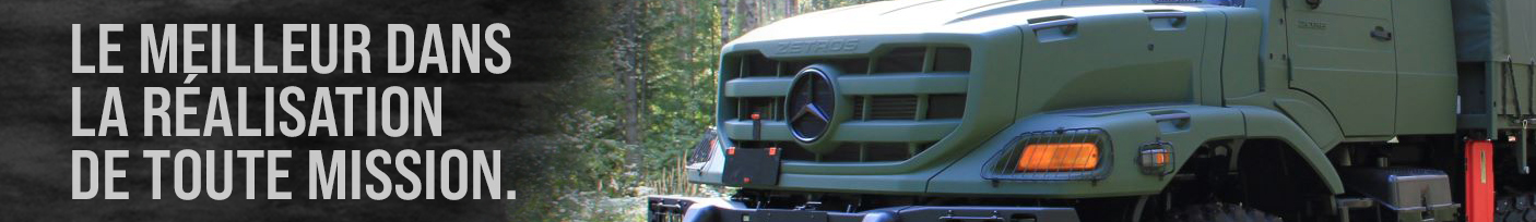 Bannière: Le meilleur dans la réalisation de toute mission.