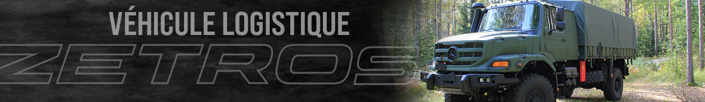 Bannière: Véhicules logistiques Zetros